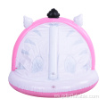 Piscina de chapoteo de cebra rosa inflable Piscina para bebés